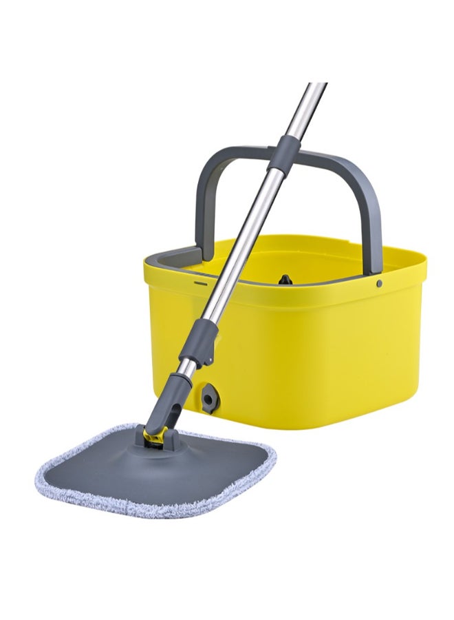 PAACHU 360° Flat Spin Mop with Bucket – Durable Design, Adjustable Handle, Microfiber Pad-2.9L - Image 1